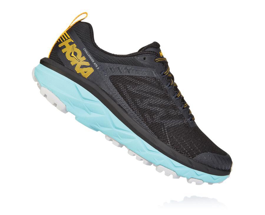 Hoka One One トレイルシューズ レディース 黒 - チャレンジャー ATR 5 - SX0571824